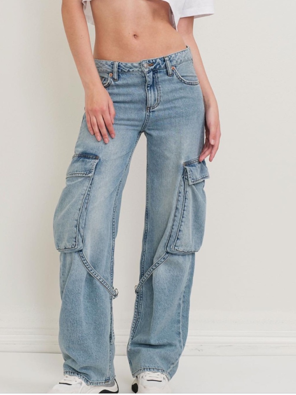S.O.N.G. Juniors Y2 K Cargo Jeans